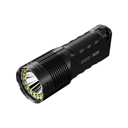 NITECORE TM20K 20,000 Lumen Strong USB Rechargeable Flashlight 19Pcs LED High Powerful LED Torch