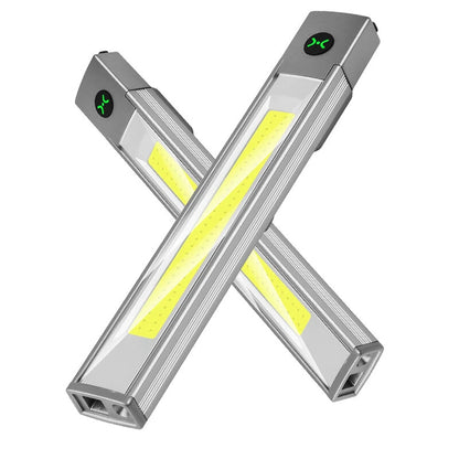 Bikight Multifunction Pen Light High-Bright Flood Light Flashlight With Spotlight Type-C Charging Magnetic Absorbing Work Lamp