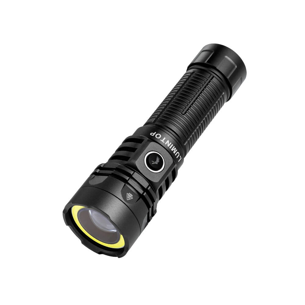 Lumintop W1 MAX 2in1 500 Meters Long Distance Spotlight Flashlight 800LM Bright LED Floodlight with 21700 Battery Magnetic Ttail USB Type-C Rechargeable LED Torhch COB Combo Light