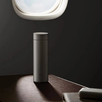 Xiaomi Mijia Insulation Cup Ti2/ 480ml Ti TA1 Pure Titanium Material Vacuum Insulation With Tea Filter 6Hour Heat Keeping Portable Bottle