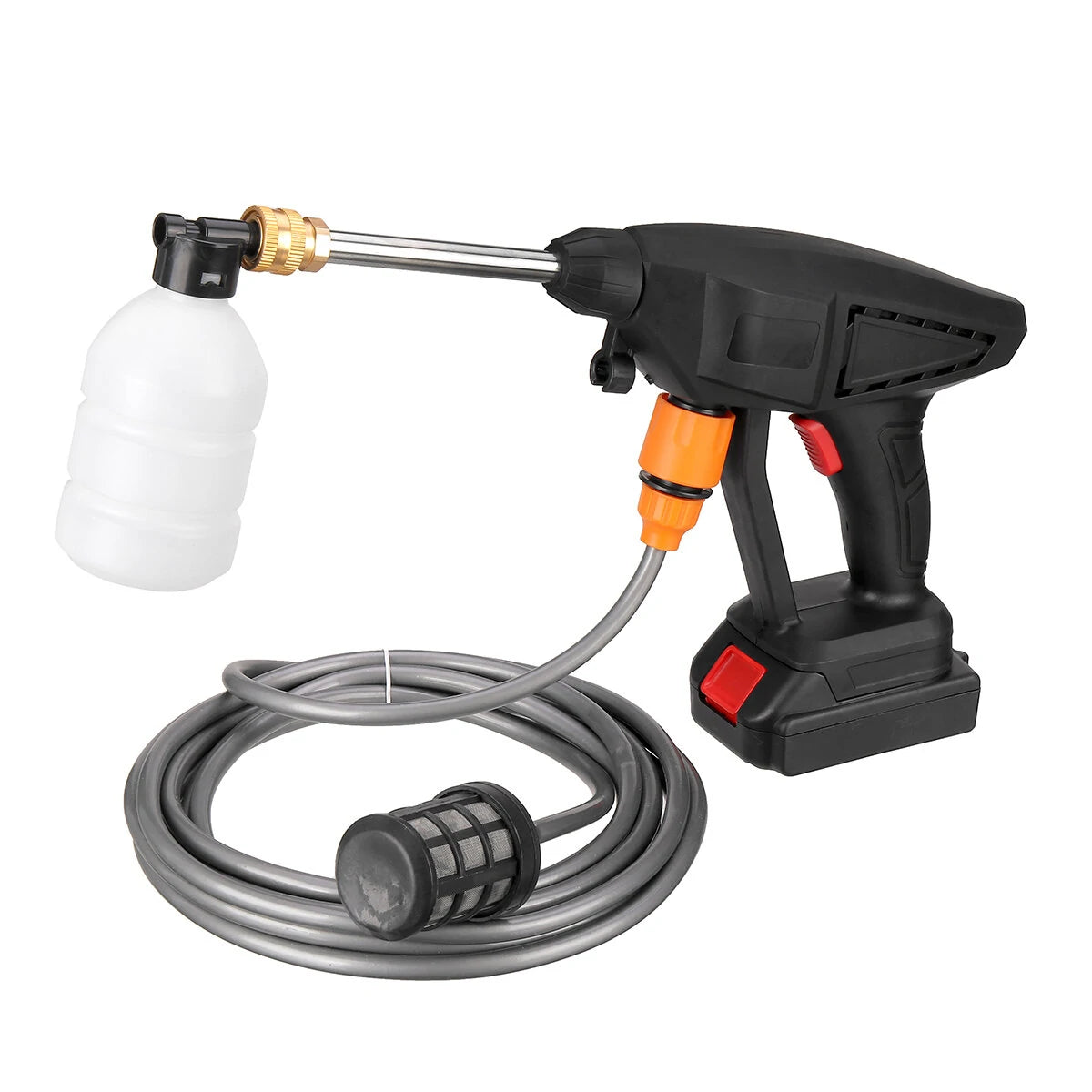 30BAR 120W Portable Cordless High Pressure Car Wash Spayer Water Household Water Wash Cleaner With Battery