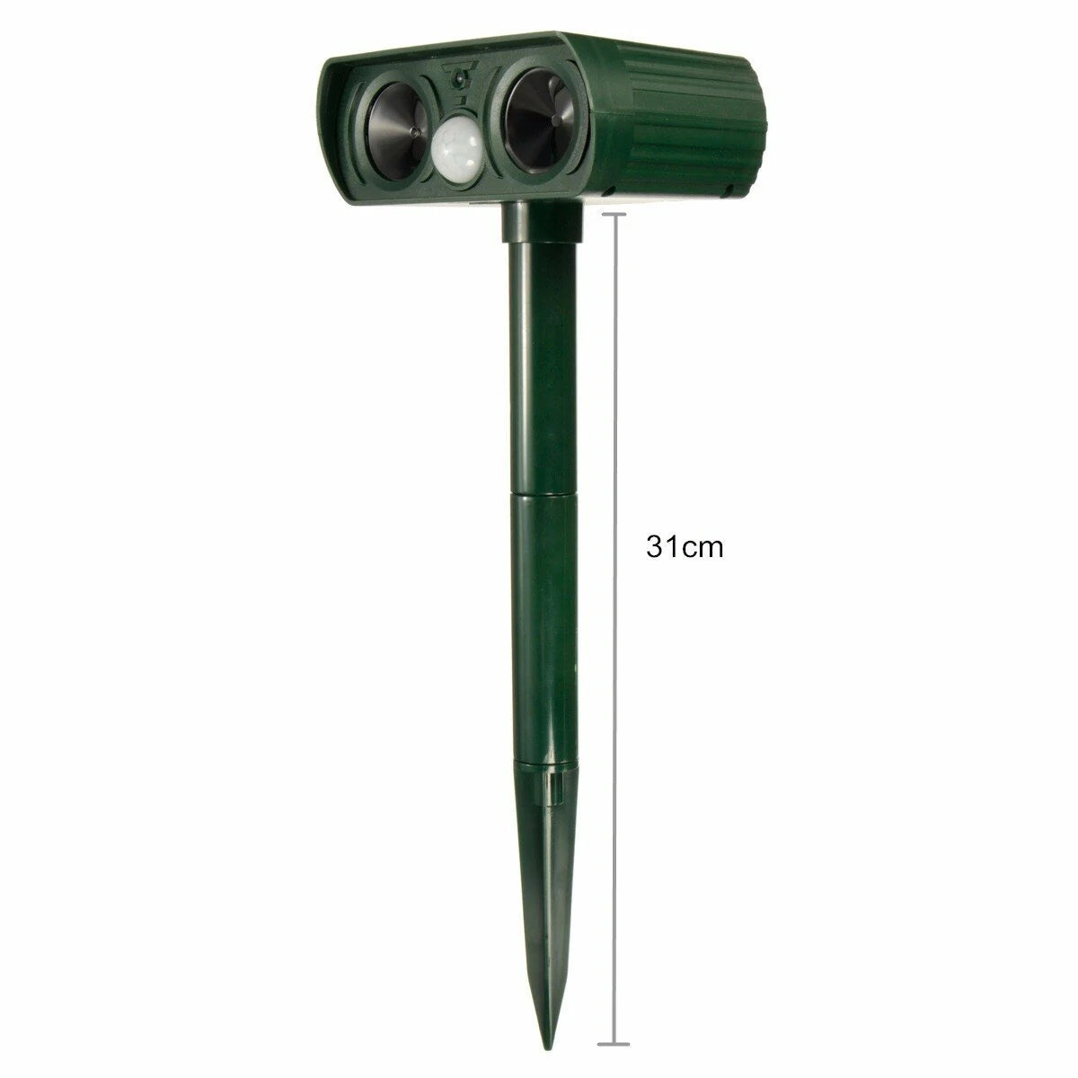 Ultrasonic Solar Power Pest Animal Repeller Repellent Cat dog Bird Mouse Fox