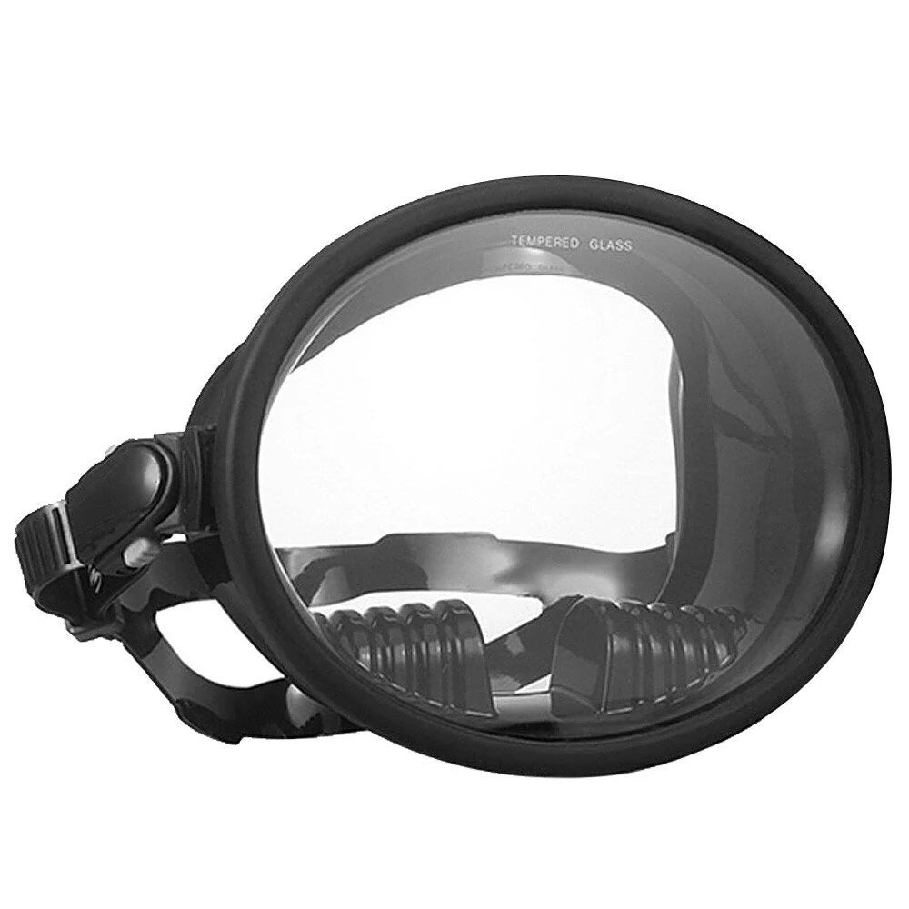 WAVE 180 Wide View Scuba Diving Goggles Big Frame Wateght and -Fog Lens for Vision Underwater Snorkeling Fishing Full Diving Glasses