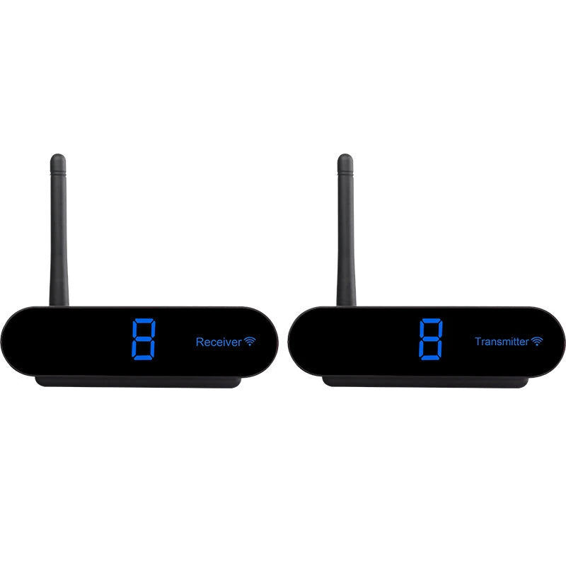 AV230 Wireless AV Transmitter and 2 Receivers 2.4G 300m Video Audio HD IR Remote Extender Kit for Home Theater CCTV