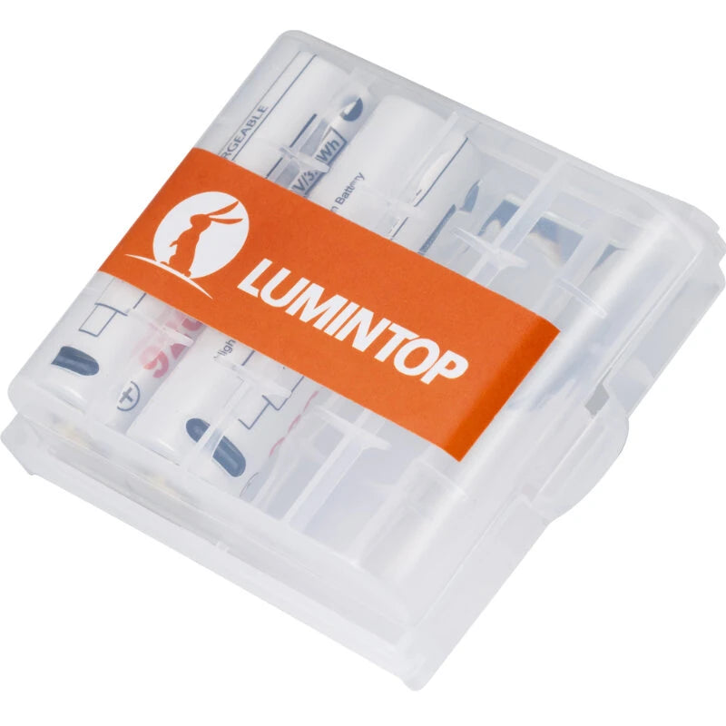 4Pcs Lumintop 14500 Lithium Battery with TYPE-C Direct Charging Port 3.7V/3.4wh 920mAh Rechargeable Cell For Flashlights, RC Toys, Home Tools