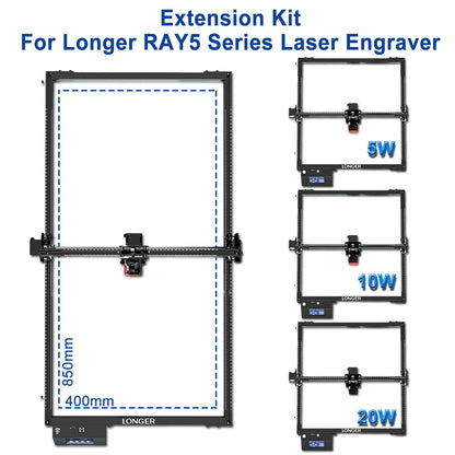 [EU/US Direct]LONGER Extension Kit for Longer RAY5 Laser Engraver
