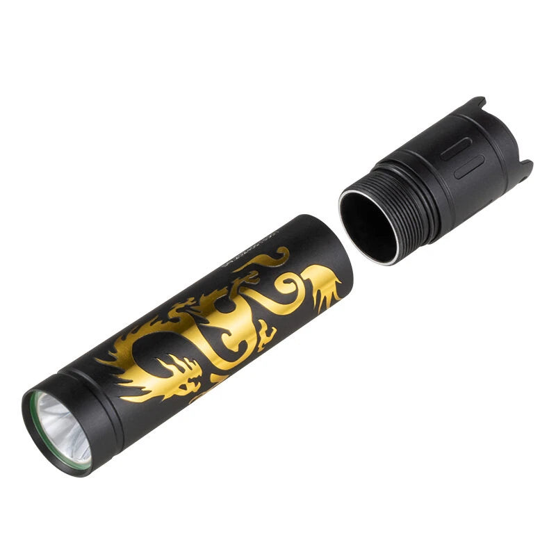 Lumintop LOONG 900 Lumens Compact EDC Flashlight With Tail Switch and Portable Keychain 5 Modes EDC Pocket Light Mini Torch