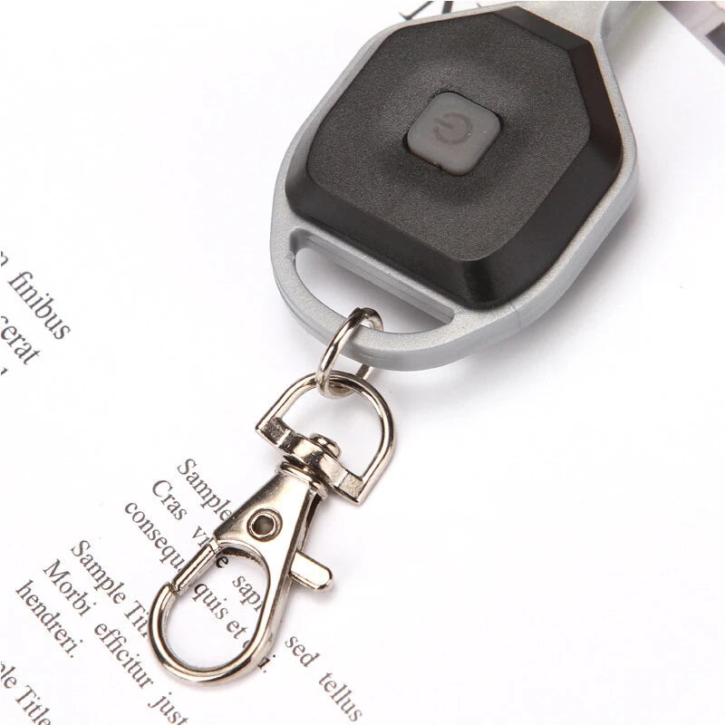 COB LED Lights Keychain Emergency Light Outdoor Portable Mini Flashlight Keychain Pocket-sized Torch Mini Flashlight