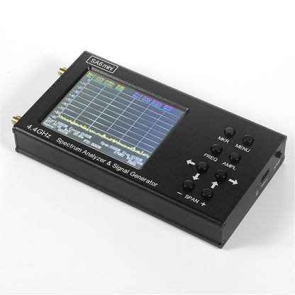 SA6 Mini Portable Spectrum Analyzer Wi-Fi CDMA Lab 35-4400Mhz 4.4GHz Signal Test Signal Generator