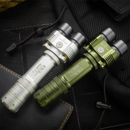 Niwalker ES3 Pro 3500LM CW & NW Multipurpose Powerful 21700 Flashlight Type-C Rechargeable Multi Light Sources Strong Light LED Torch