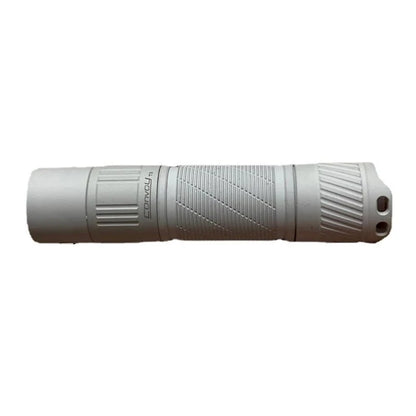 MAO Convoy S2+ 519A LED High CRI 18650 Flashlight Orange Peel Flooding Light 12 Groups Modes Compact LED Torch