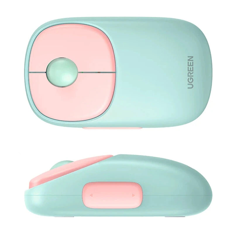 UGREEN MU102 Wireless bluetooth Mouse 4000DPI Rechargeable Dual Mode Silent Buttons Mice for PC Laptop Computer