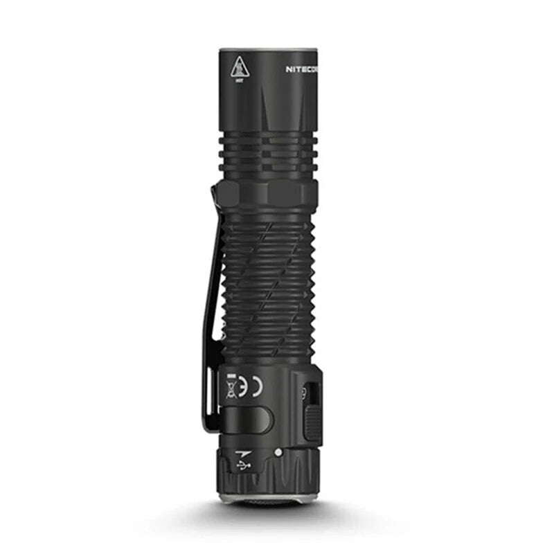 NITECORE EDC33 UHi 20 Max LED 4000lm 450m EDC Tactical Flashlight Built in 4000mAh 18650 Li-ion Battery and USB-C Rechargeable Mini LED Torch Light