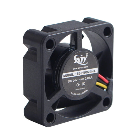 Toaiot K1/K1 Max Hot End Fan 3010 Dual Ball 24V 13000 RPM Quiet Cooling 3D Printer Accessory High-Speed Performance