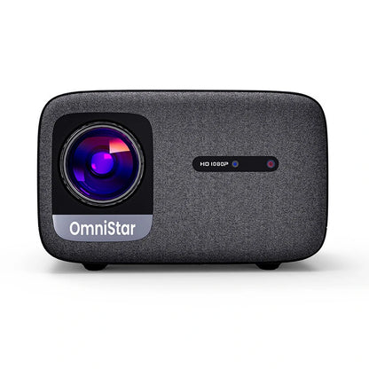 [EU Direct] CASIRIS OmniStar L80 LCD Projector 1500 ANSI Lumens Support 4K Resolution Image 2.4G/5G WiFi Support BT5.0 Built-in Speaker Portable Smart Home Theater Projector with Remote Control