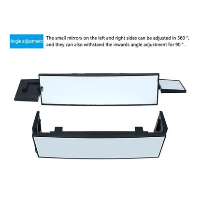 Car Clip On Rear View Mirror Convex Mirror Driving Safety Universal Wide Angle Rear View Mirror Auto Car Interior Mirrors