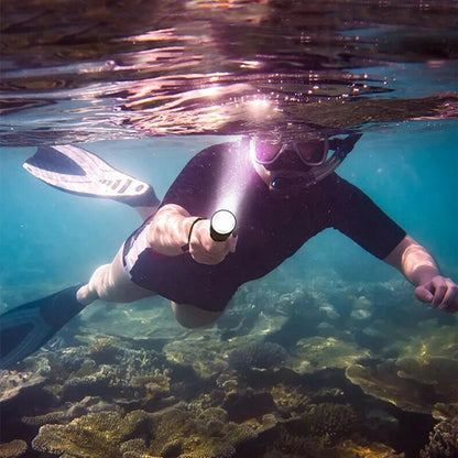 P20 5W LED Diving Flashlight 300LM Lantern Aluminum Alloy Waterproof Underwater Scuba Flashlight Torch  Lamp