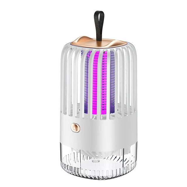 AGSIVO 3 In 1 3000V Cordless Rechargeable Electric Mosquito Bug Zapper Foldable Handheld Mosquito Killing Lamp