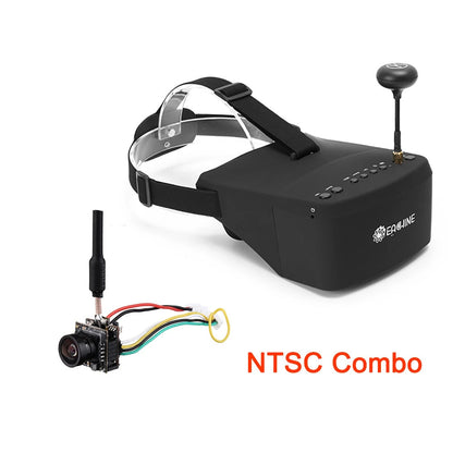 Eachine EV800 5 Inches 800x480 5.8GHz FPV Goggles 40CH Raceband Auto-Searching Build In Battery