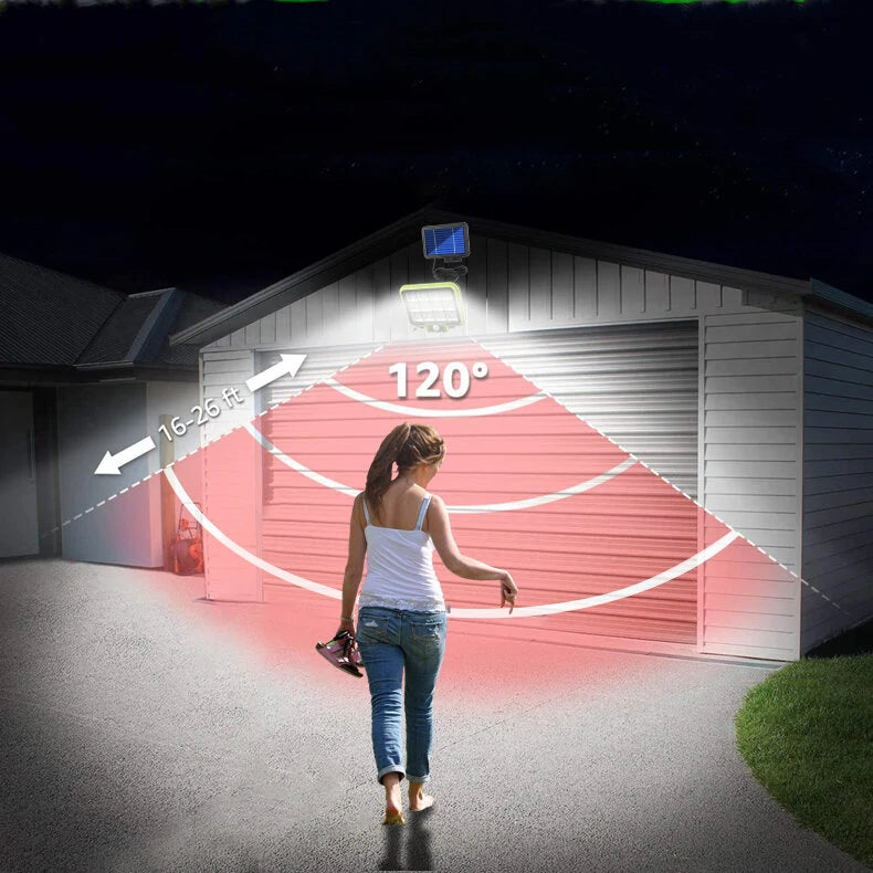 Split Solar Wall Light Induction Garden Light Outdoor Waterproof Fence Lighting Home Garage Light