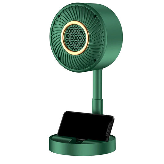 500W Mini Portable Extendable Foldable Heater Quick-Heat Household Heater Mini Small Desktop Heater Stretch Foldable Dormitory Electric Heater