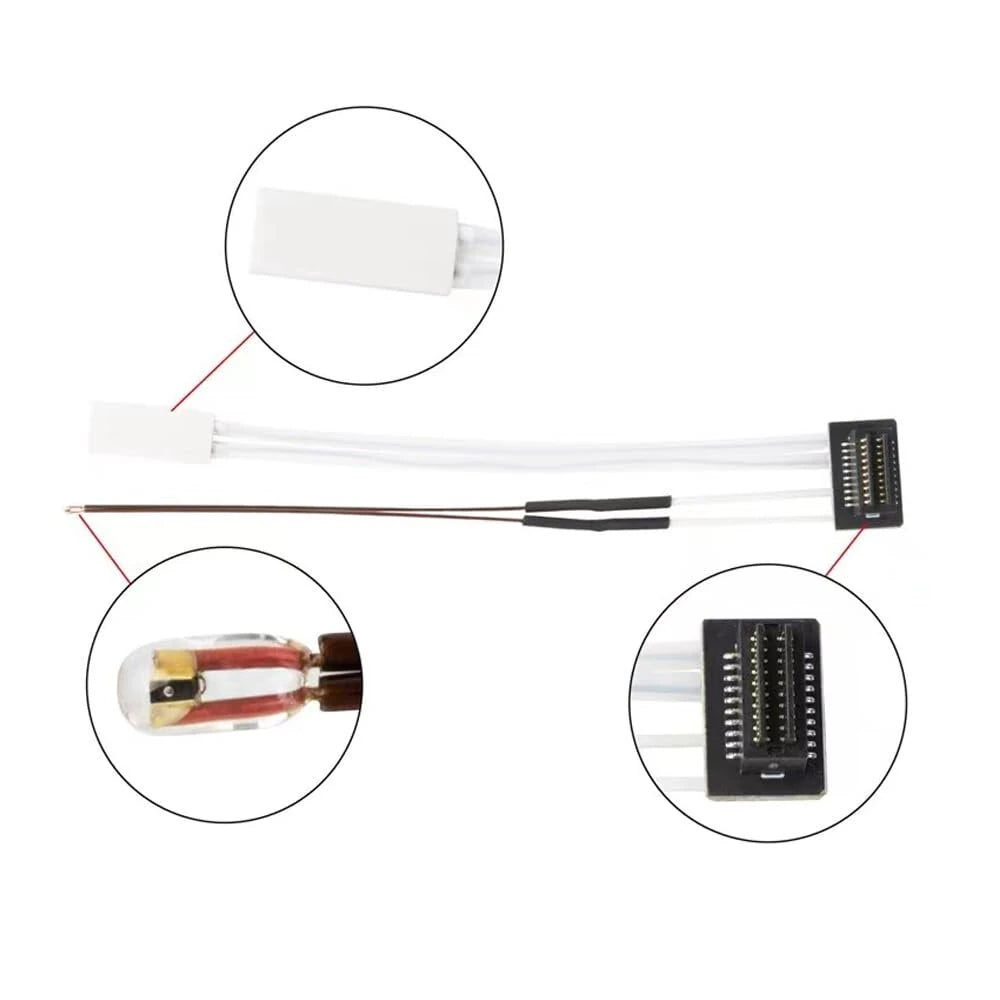 for Bambu Lab Hotend Upgrade 2.0 Version Nozzle Bambulab Bi Metal Fit Bamboo Bambulabs X1 X1C P1P P1S Hotend P1P Thermistor