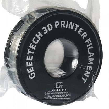 Geeetech PLA Transparent 3D Printer Filament 1.75mm 5kg/10kg High Precision Dimensional Accuracy Clog Free Bubble Free Eco Friendly Vacuum Packaging