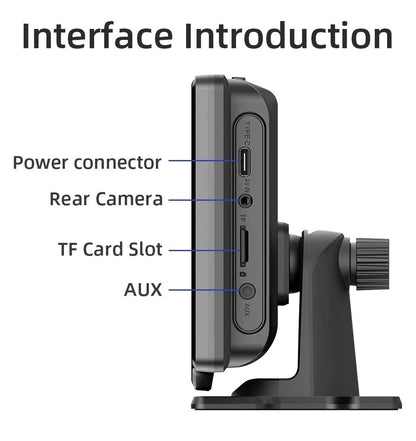 10.26 inch Portable bluetooth Car MP5 Player HD Large Screen Wireless Carplay Car Radio Built-in 1W Speaker