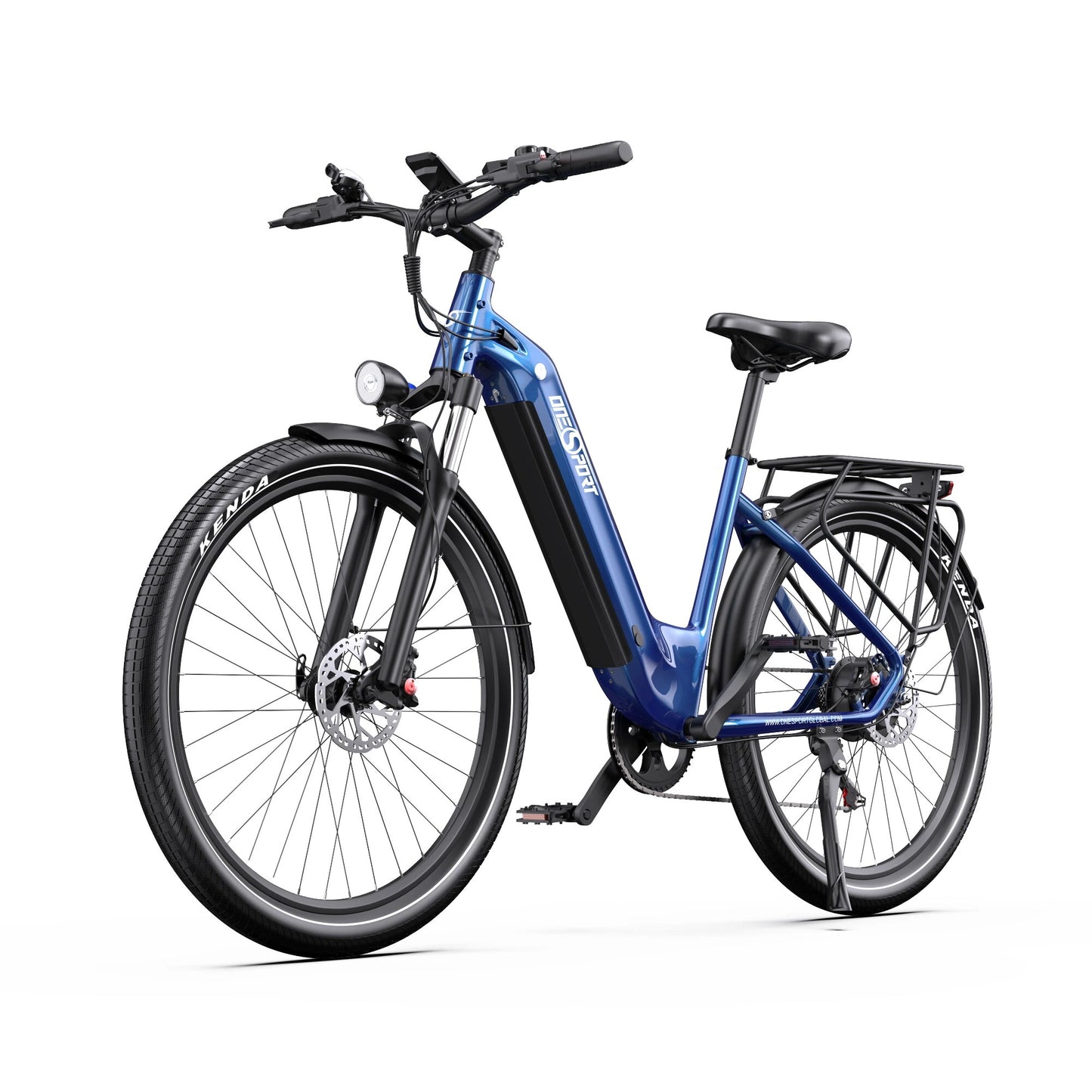 [EU DIRECT] Onesport OT05 Electric Bike 36V 18.2AH Battery 250W Motor Top Speed 25KM/H 27.5inch Tires 60-120KM Max Mileage 100KG Max Load Electric Bicycle
