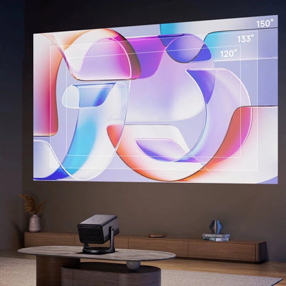 [EU Direct] Vidda C3S 4K Tri Laser Projector 2200 CVIA Lumens Dolby Vision IMAX Enhanced HDR10 Auto Focus & Keystone Correction WiFi 6&bluetooth 5.2 Android TV 3D Home Cinema Theater 4G RAM 64G ROM