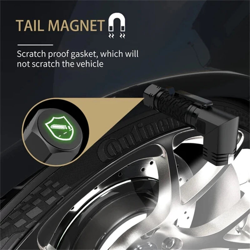 NICRON L71 1500 Lunmens Tactical Flshlights Come with Battery 90 Degree L-shape Working Light Type-C Rechargeable Magnetic Torch, IP65 Waterproof for Outdoor Camping Emergency