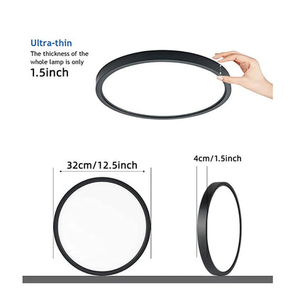 LIXINCORDA 24W WIFI Smart Ceiling Lamp Bluetooth RGBCW Colorful 1920lm Bedroom Lamp Works With Tuya Alexa Google