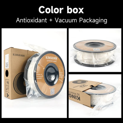 KINGROON PLA 10KG Mix Color 3D Printer Filament 1.75mm Plastic Standard 1kg/roll No Bubble for FDM 3D Printing Filaments