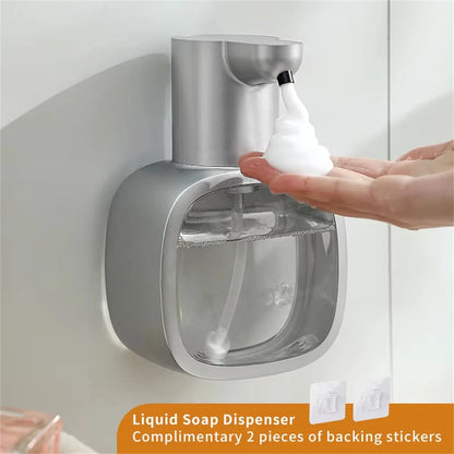 Smart Foam Hand Soap Dispenser 500ml Capacity Waterproof Design with Infrared Sensor for Home Kitchen Bathroom