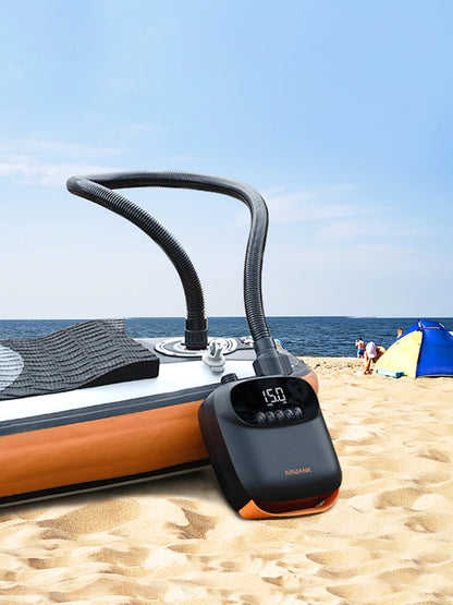 AIRBANK 20PSI High Pressure SUP Air Pump 4000mAh for Inflatable Stand Up Paddle Boards, Boats,Kayak,12V DC Car Connector
