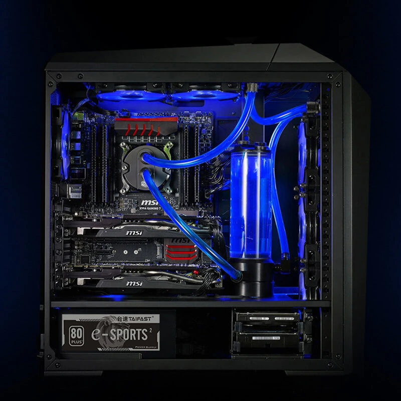 TAIFAST TI800 800W ATX Desktop Computer Power Supply 80 Plus Efficiency Certificated Active PFC Support Dual CPU for Gaming PC High Performance