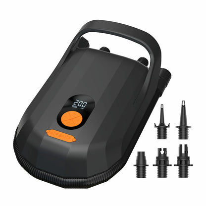 20PSI High Pressure SUP Air Pump for Inflatable Stand Up Paddle Boards, Boats,Kayak,12V DC Car Connector Automatic Stop