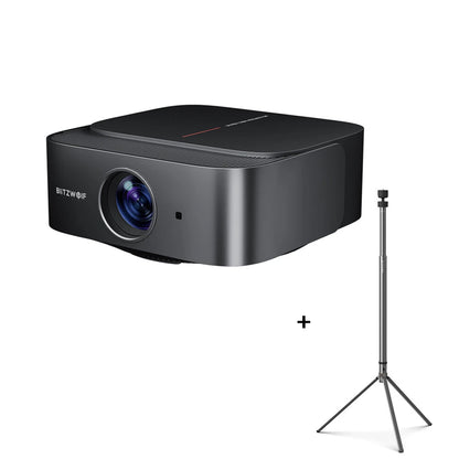 Blitzwolf V10 3" LCD Projector 120-Inch Screen Wireless Cast Screen 5G-WIFI Dual Bluetooth5.1 Electric Focus UP&Down Keystone Correction Home Theater Outdoor Movie Lights Outdoor