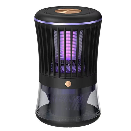 3000V Electric Shock 368UV Mosquito Traps Killer Lamp Electric Fly Trap Silent Electric Fly Catcher Gnat Traps USB Rechargeable Fly Zappers For Outdoor Home