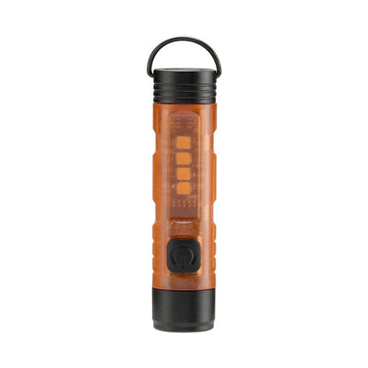 Folomov Keychain Flashlight 300LM Mini Pocket Light Outdoor Key Clip Cap Ambient LED Long Endurance Disaster Relief Emergency Light