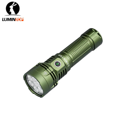 Lumintop AK36 7*LED Spotlight & Floodlight 4500LM High Lumen Powerful Flashlight With 26800 Battery USB C Rechargeable EDC LED Lantern Magnetic Tail Self Protection Light
