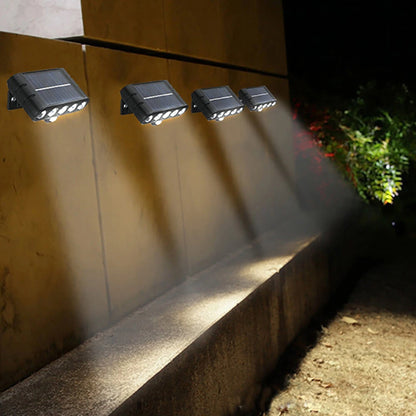 10W LED Solar Landscape Spotlight Outdoor IP55 Waterproof Adjustable 150 Angle 10W LED Auto On/Off Garden Pathway Lighting