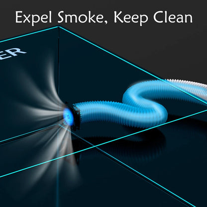 [EU/US Direct]LONGER Laser Engraver Enclosure for Longer RAY5 27.5x27.5x12.99 Inches Heat Resistant Large Space Dust Proof Noise Reducing Flame Retardant Protective Cover