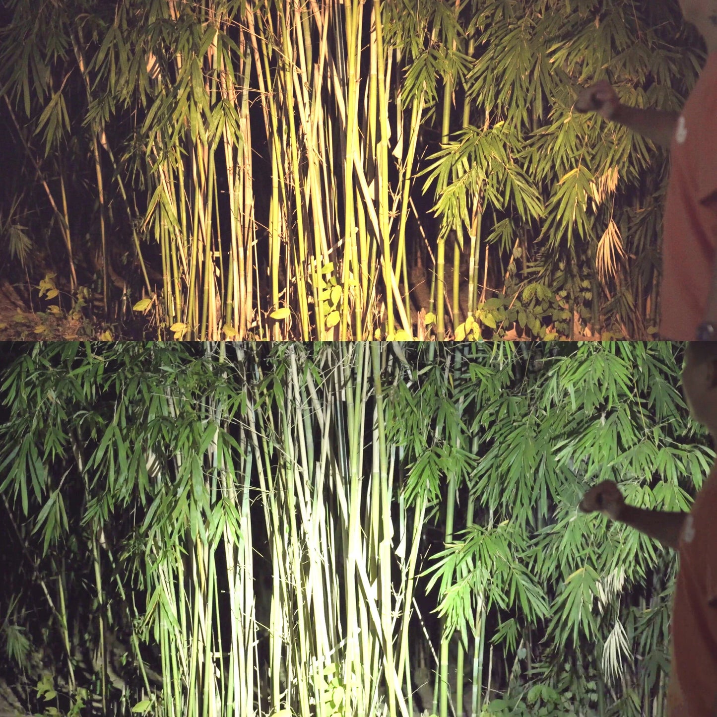 Astrolux ST06 6*LED 2800LM Super Bright Tactical Flashlight with 3000K 6500K Dual Color Temperature, Powered by 21700 Li-ion battery Compact EDC Flashlight Outdoor Outage Portable Mini Torch Survival Tools