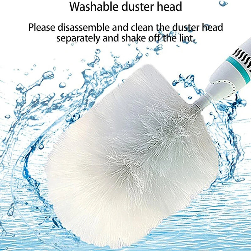 Electric Dusting Dusters for Cleaning, Rechargeable Automatic Feather Duster, Household Can Vacuum Sweep Dust Cleaning Duster