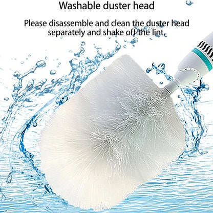 Electric Dusting Dusters for Cleaning, Rechargeable Automatic Feather Duster, Household Can Vacuum Sweep Dust Cleaning Duster