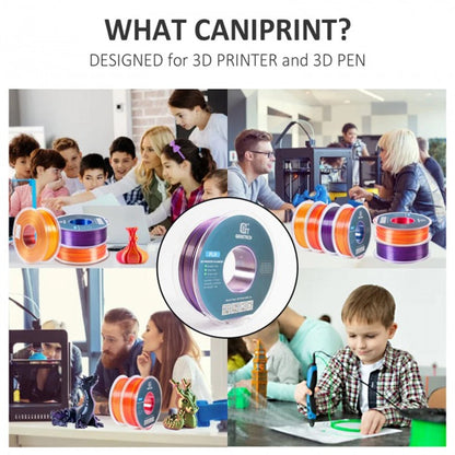 [EU/UK Direct]Geeetech Silk PLA 3D Printer Filament 1.75mm 1kg Dual Colors No Clogs No Bubbles High Gloss Wide Compatibility