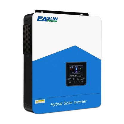 [EU Direct] EASUN POWER Solar Hybrid Inverter 4200W 220V MPPT 120A Solar Charger PV 6200W 450VDC Input Pure sine wave inverter Support With WIFI-GPRS Remote Monitoring LCD, For Lead-Acid, Lithium Battery and LifePo4, EASUNPOWER ISolar SMH III 4.2KW--WIFI