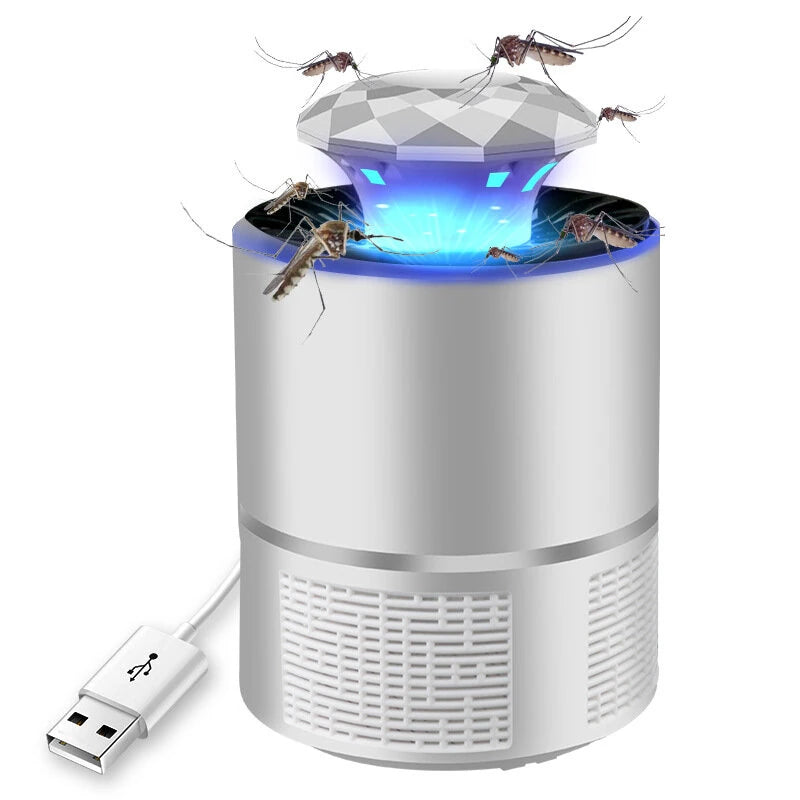 360 LED Portable LED Mosquito Killing Lamp USB Charging Insect Bug Zapper Qiuet Design