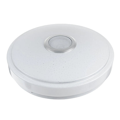 33CM 100W bluetooth WIFI LED Ceiling Light RGB Music Speaker Dimmable Lamp APP Remote Control 110-245V